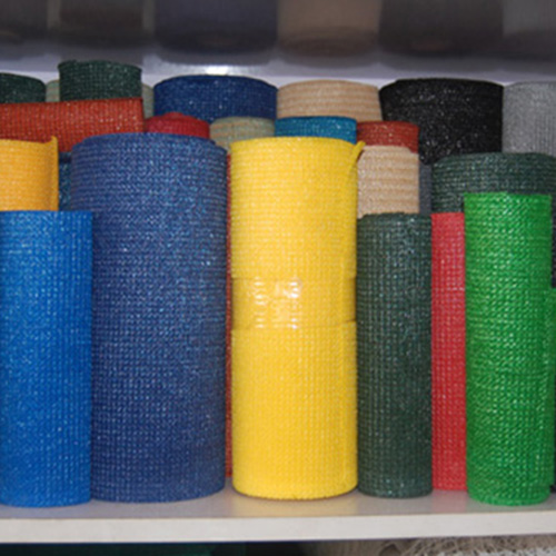 Flat silk sunshade net